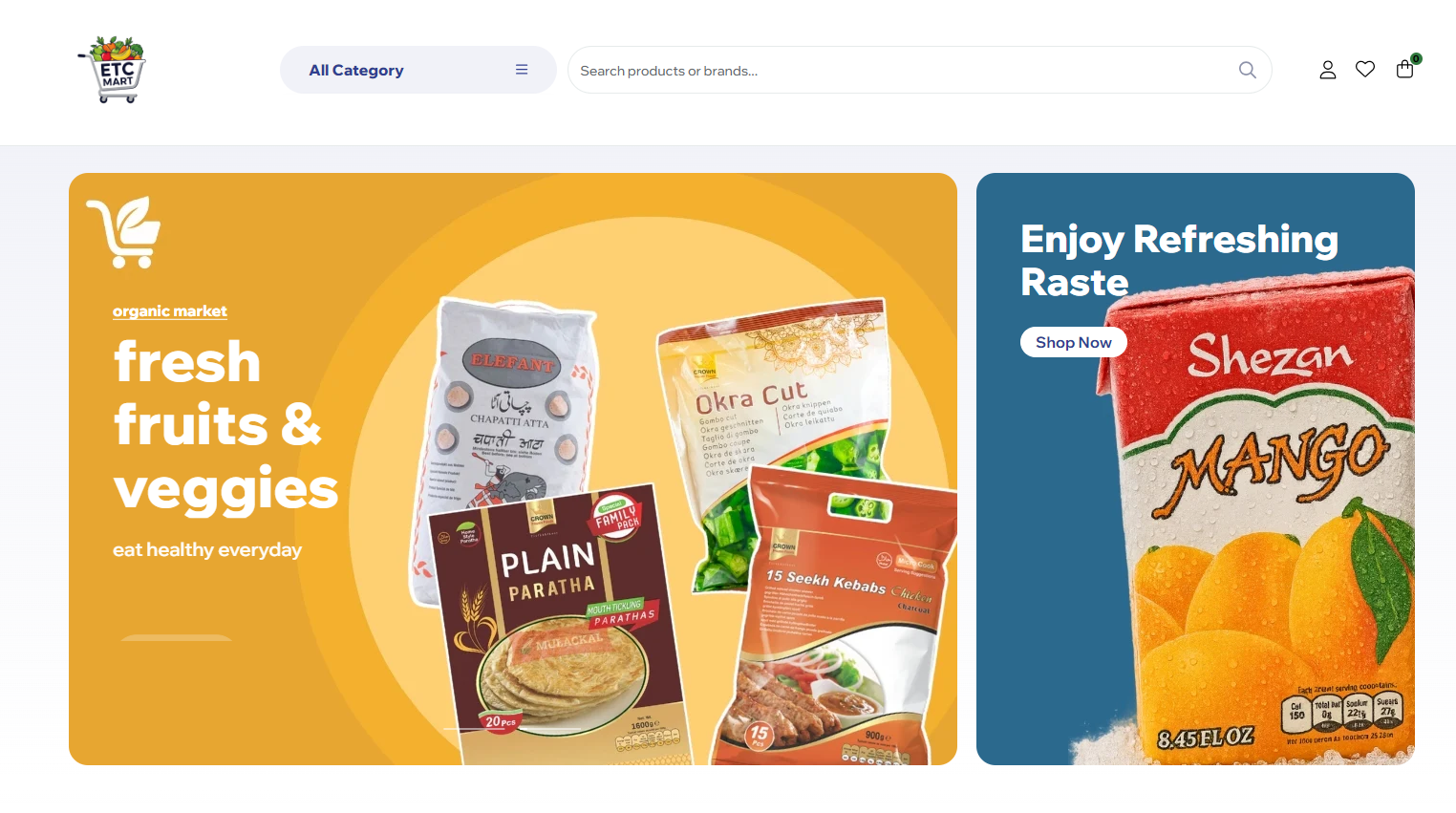 ETC Mart - Shopify Store screenshot 1