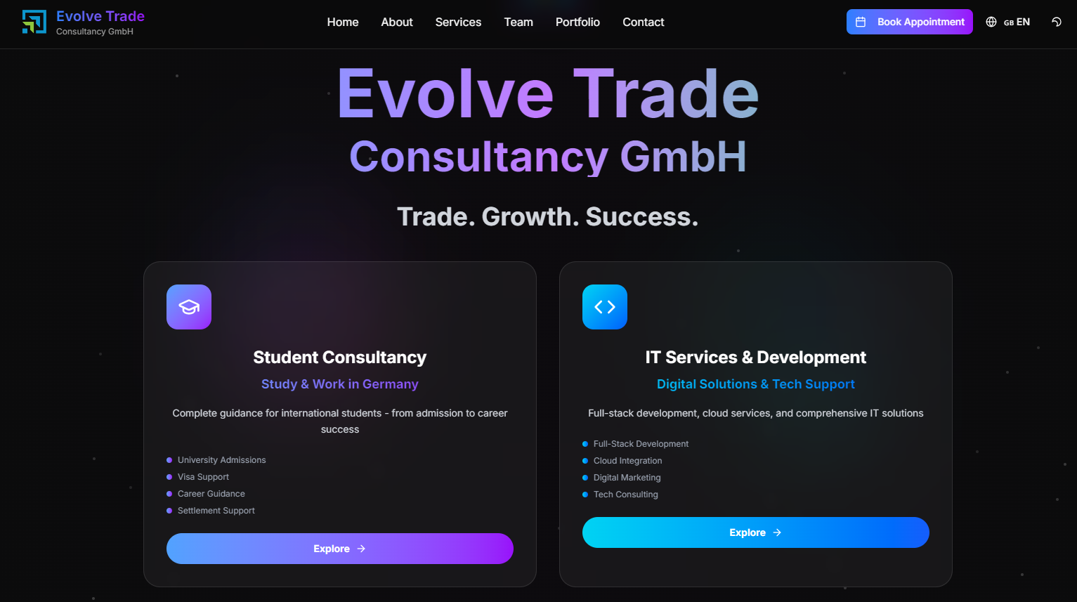 Evolve Trade Consulting screenshot 1