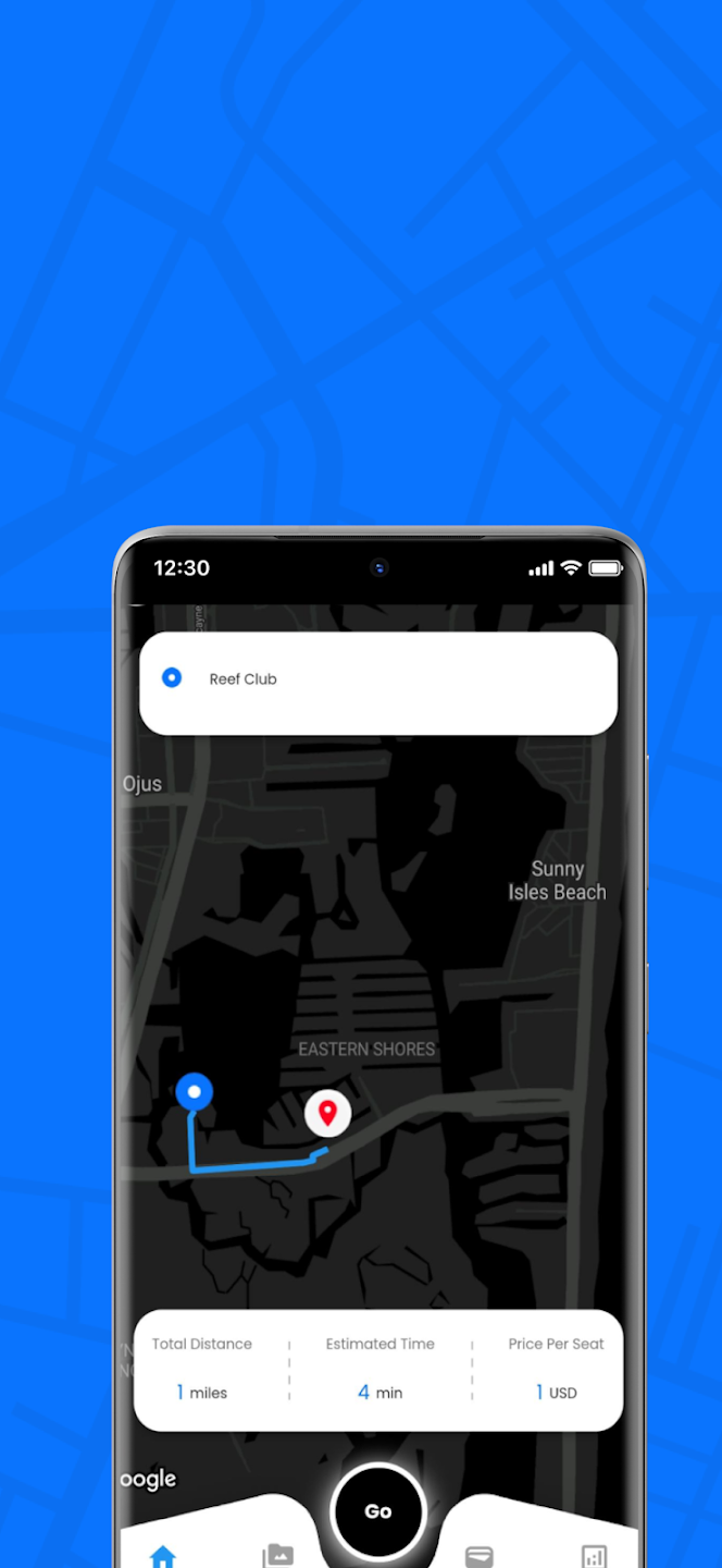 TERA - Ride Sharing Platform screenshot
